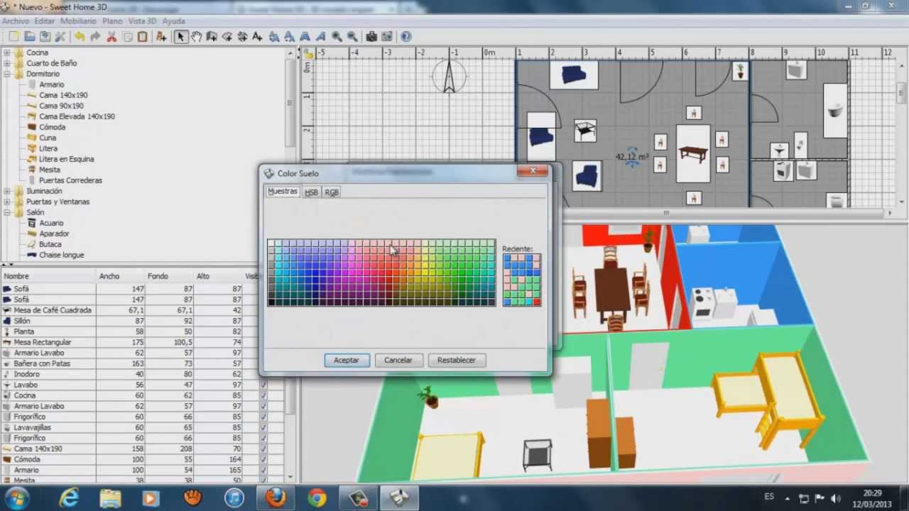 Cómo Utilizar Sweet Home 3D Tutorial