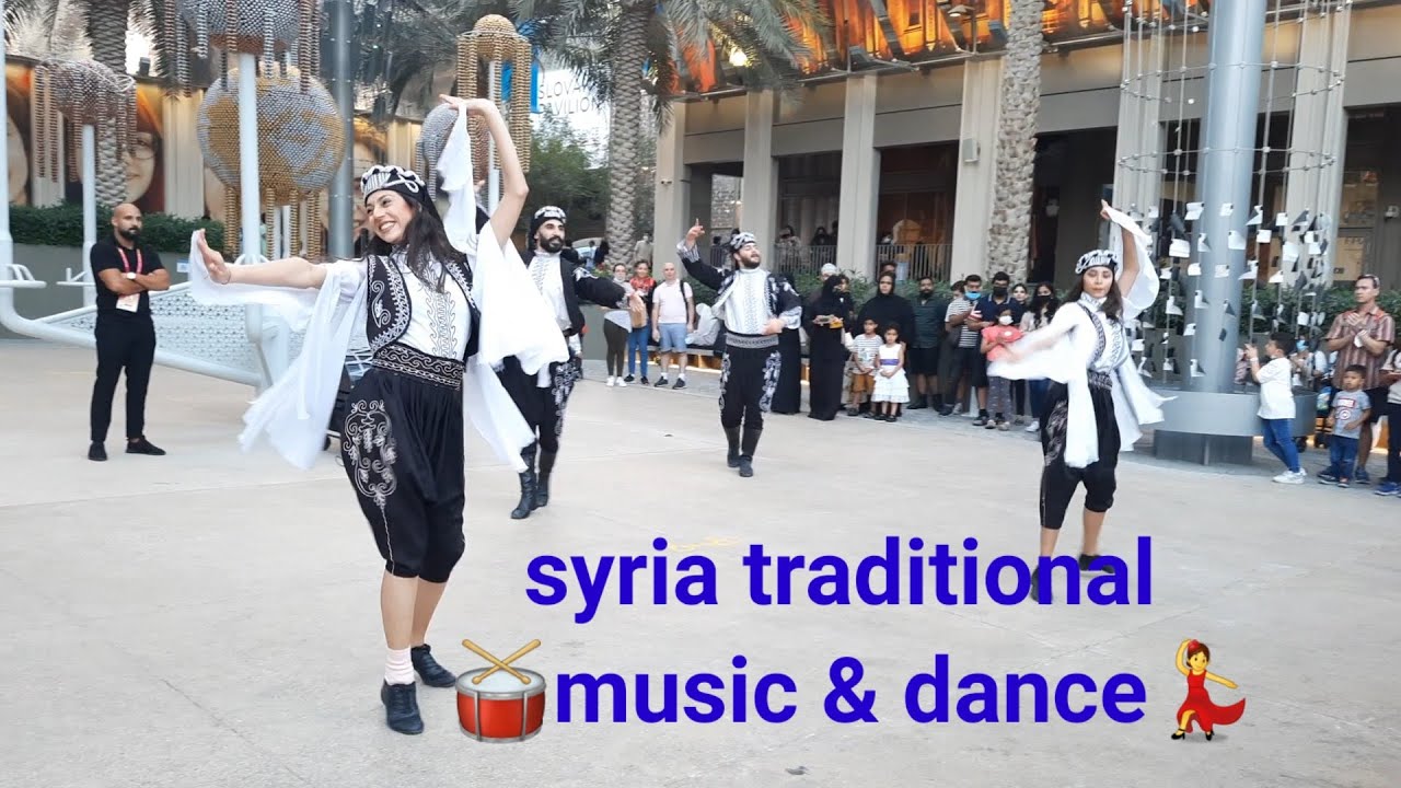 Syria traditional dance at expo2020 Dubai| Syria folklore at expo 2020 Dubai.