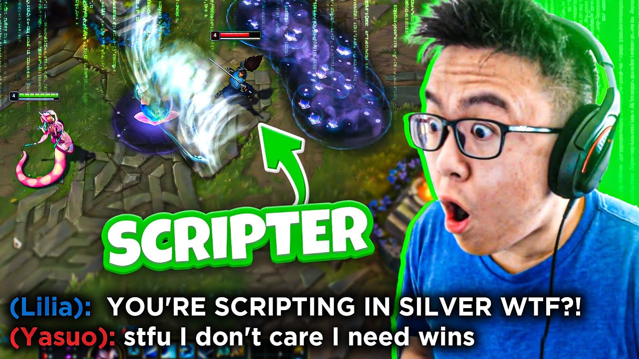 I face a scripting Yasuo in Silver and this is what happened...