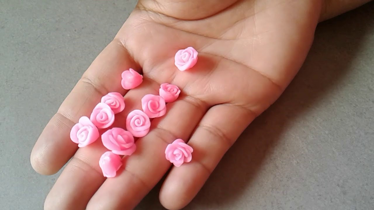Mini rosinhas de biscuit