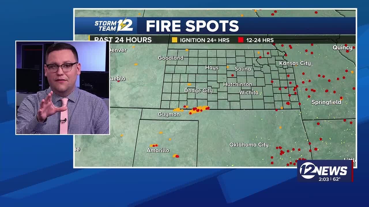 AFTERNOON UPDATE: Crews continue to battle wildfires across the state