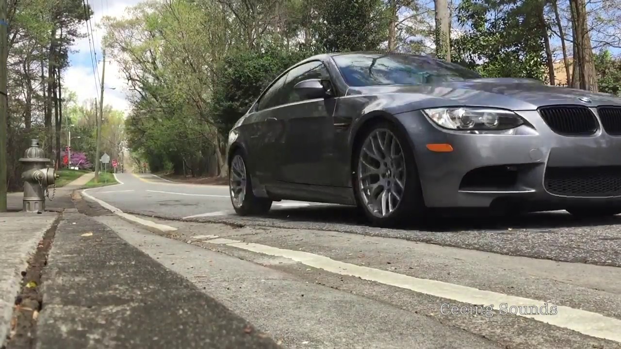 SICK BMW E92 M3 4.5L Dinan Stroker Insane Downshifts LOUD Exhaust | In Action