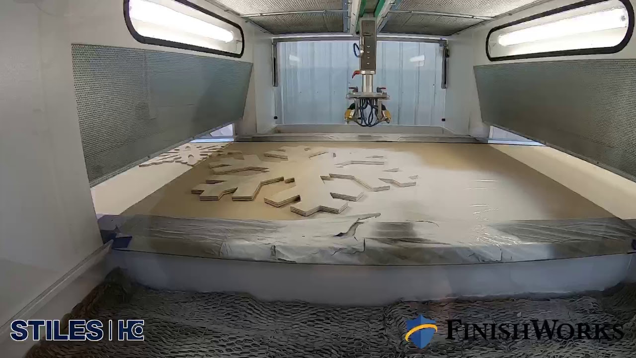 MAKOR Q-ONE Automatic Spray Finishing Machine