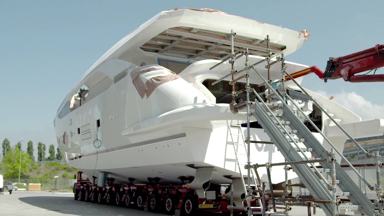 Yacht Launched with Volvo Penta IPS -  Amer 100