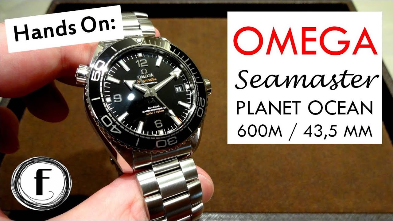 Omega Seamaster Planet Ocean 600M Co-Ax Master Chronometer - 43,5mm / 215.30.44.21.01.001 / Hands On