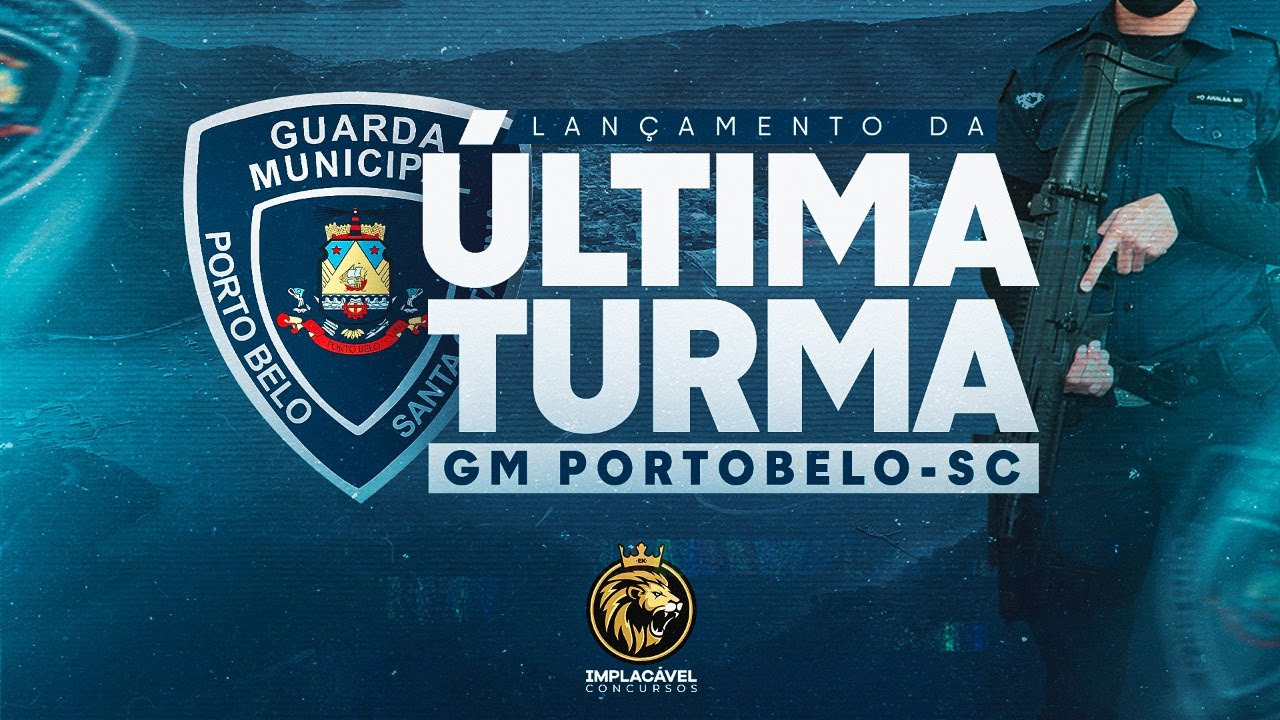 LANÇAMENTO DA ÚLTIMA TURMA | GUARDA MUNICIPAL PORTO BELO-SC
