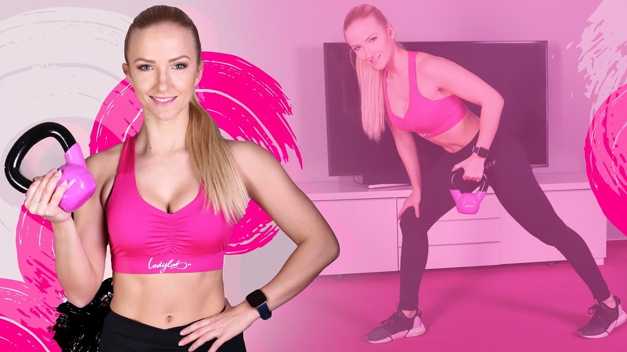 Posilovačka na horní část těla s kettlebellem | 17 minut