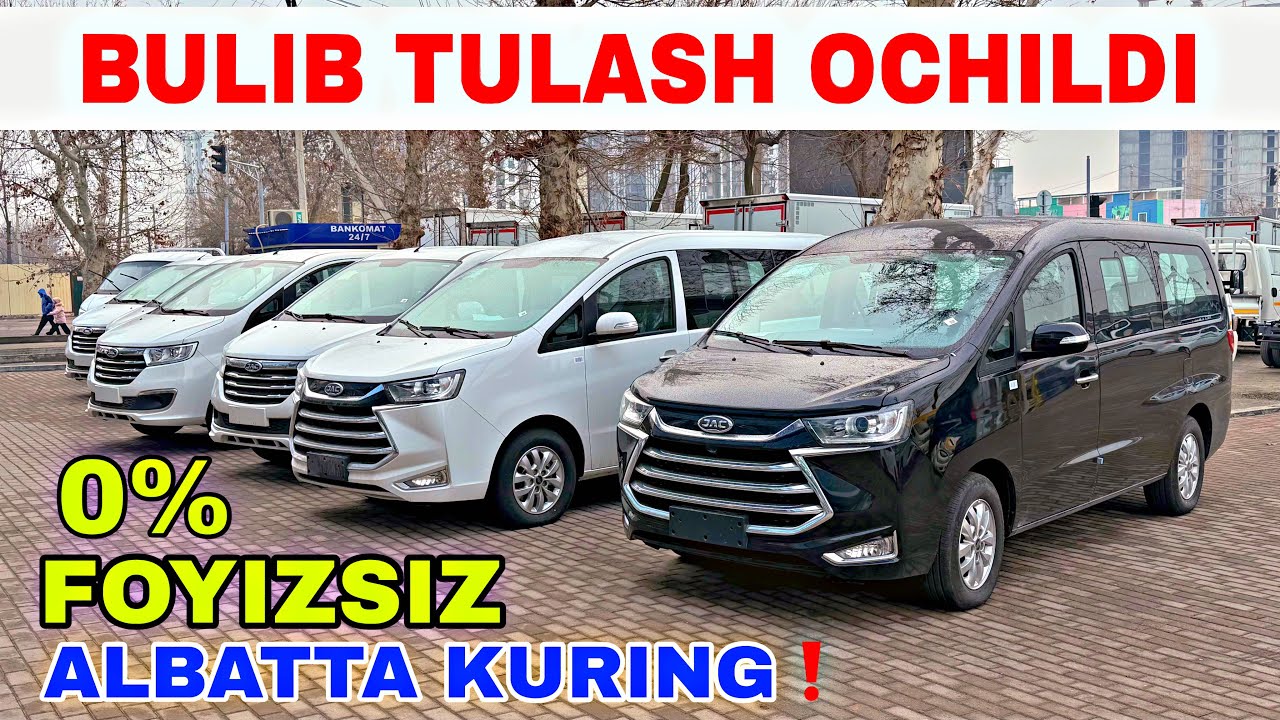 БУЛИБ ТУЛАШ РАСМАН ОЧИЛДИ ЙИЛИК 0% АЛБАТТА КУРИНГ❗️