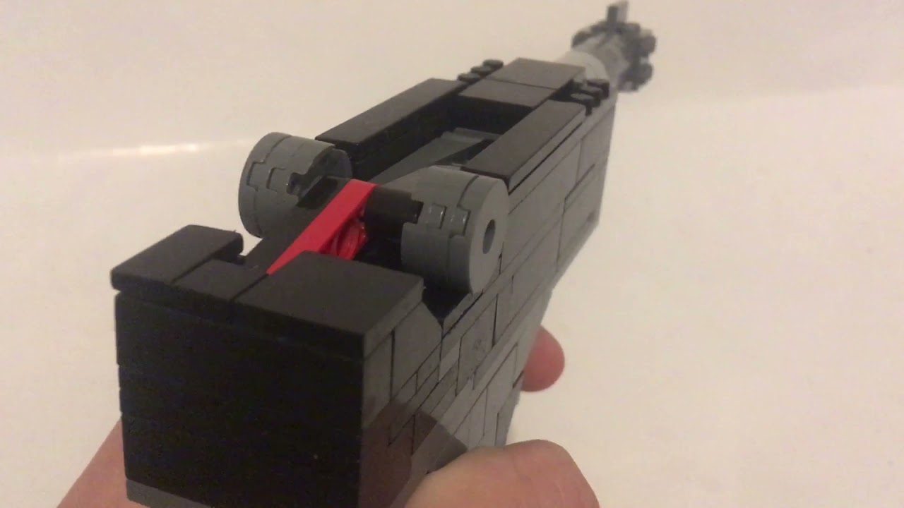 Lego Luger P08 Service Pistol.