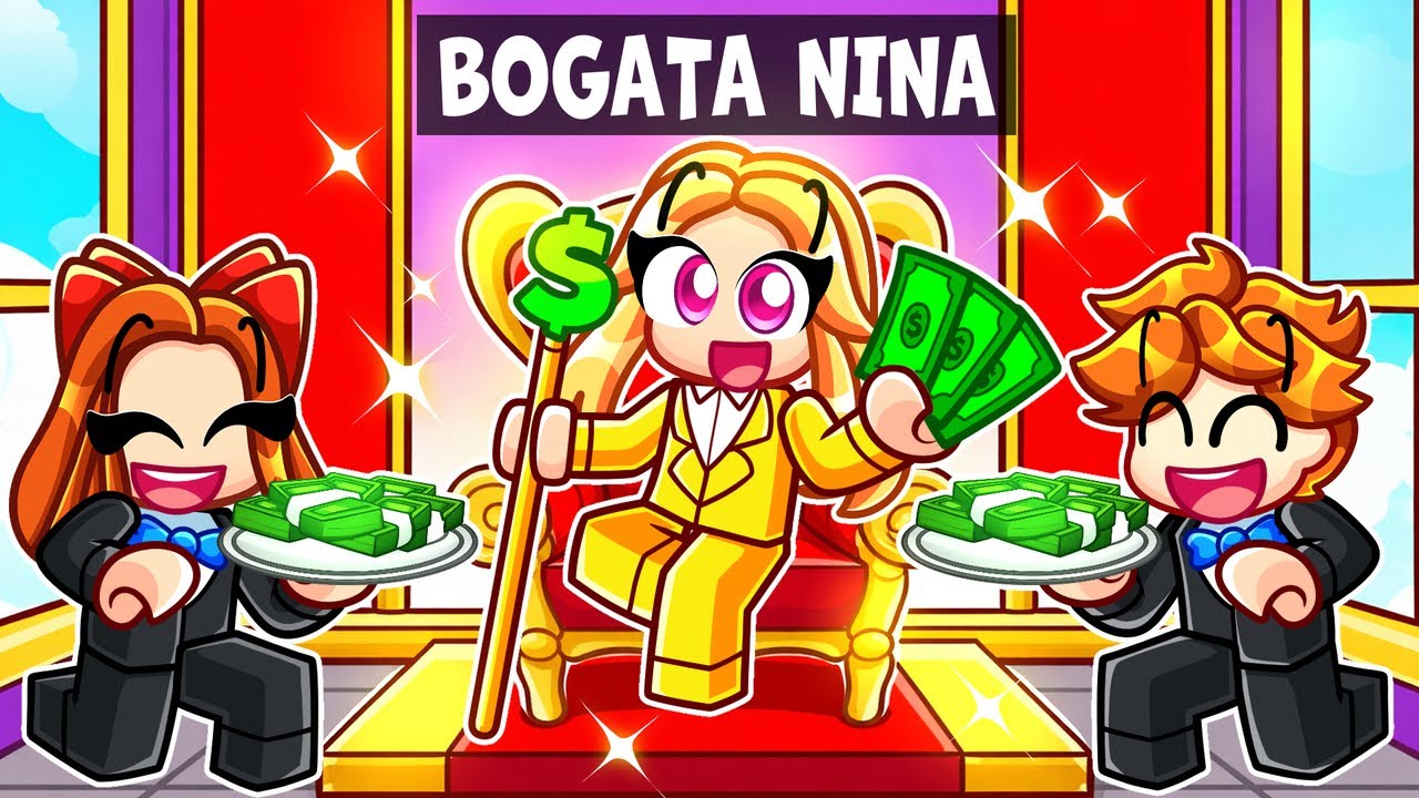 NINA ZOSTAŁA MILIONERKĄ w Roblox! 🤑