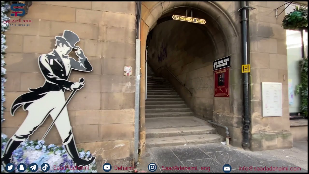 جولة عن عاصمة أسكتلندا إدنبره وممشى الليث Edinburgh and Leith Walk