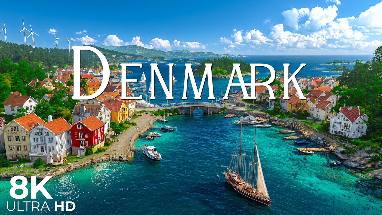 Denmark 8K UHD &ndash; Colorful Harbors, Coastal Landscapes, Historic Castles and Nordic Countryside