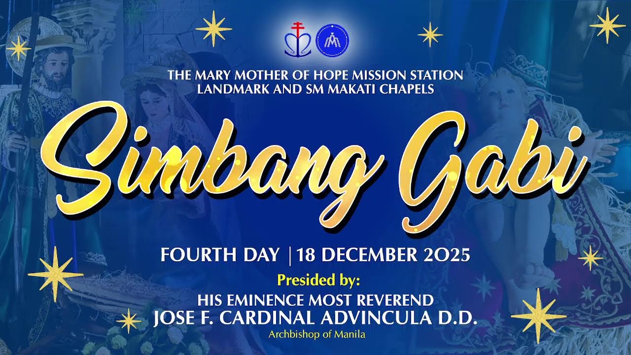 December 18, 2025 | Fourth Day of Simbang Gabi