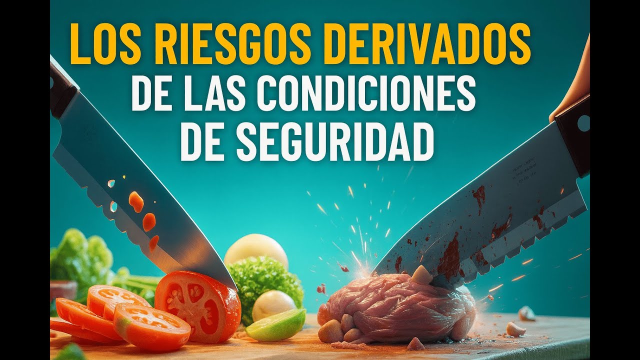 4 .1 Los riesgos condiciones de seguridad COCINA
