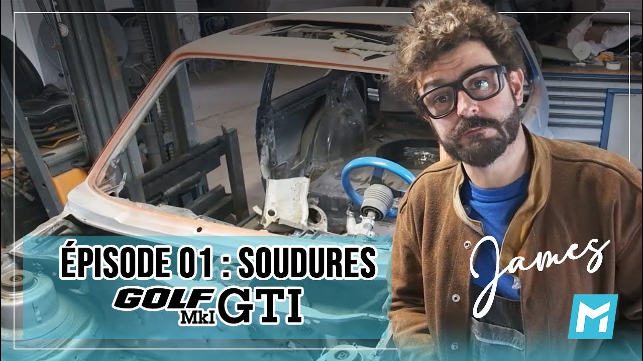 Ça a failli virer au drame : James enflamme sa Golf GTI en pleine soudure !