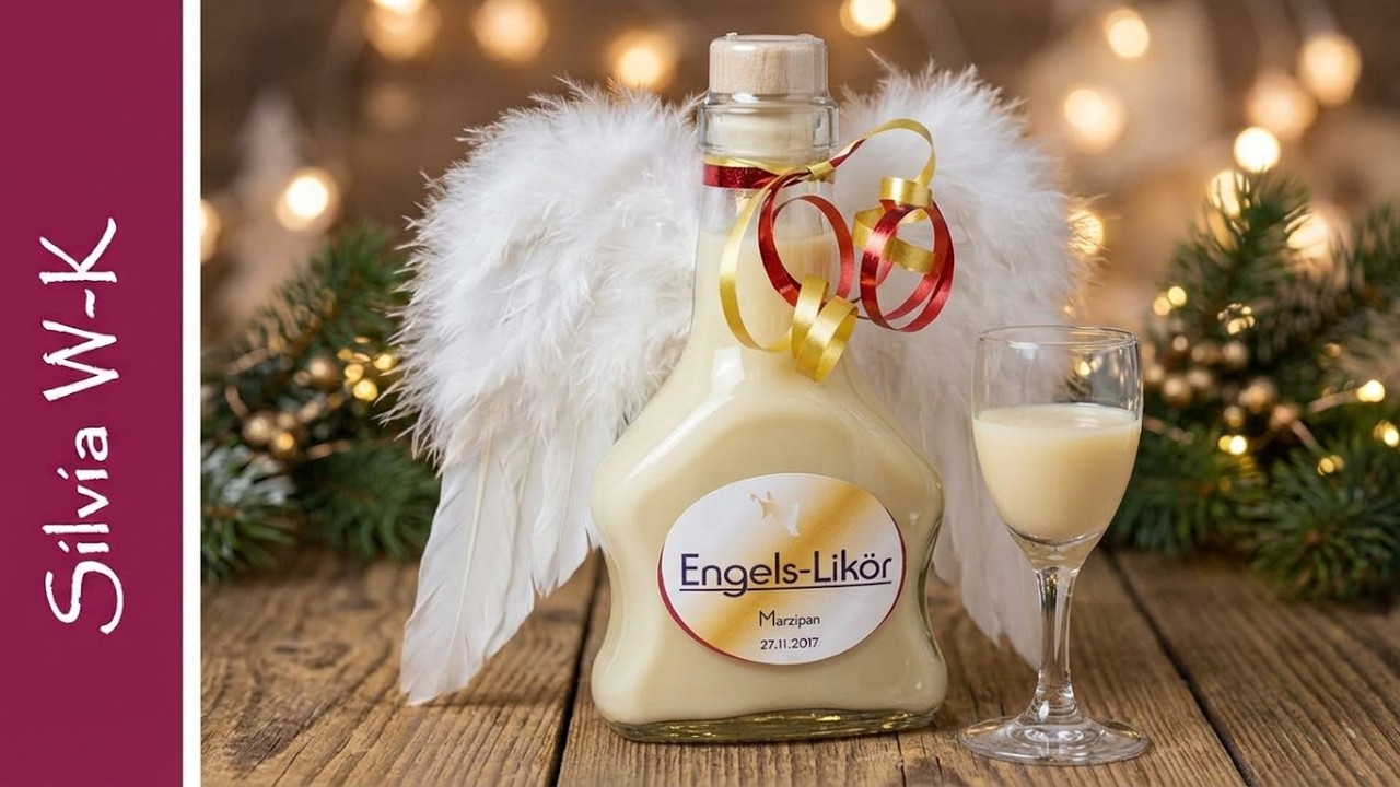 Sahnelikör / Engel-Likör / ohne Ei / superschnell gemacht / Geschenkidee
