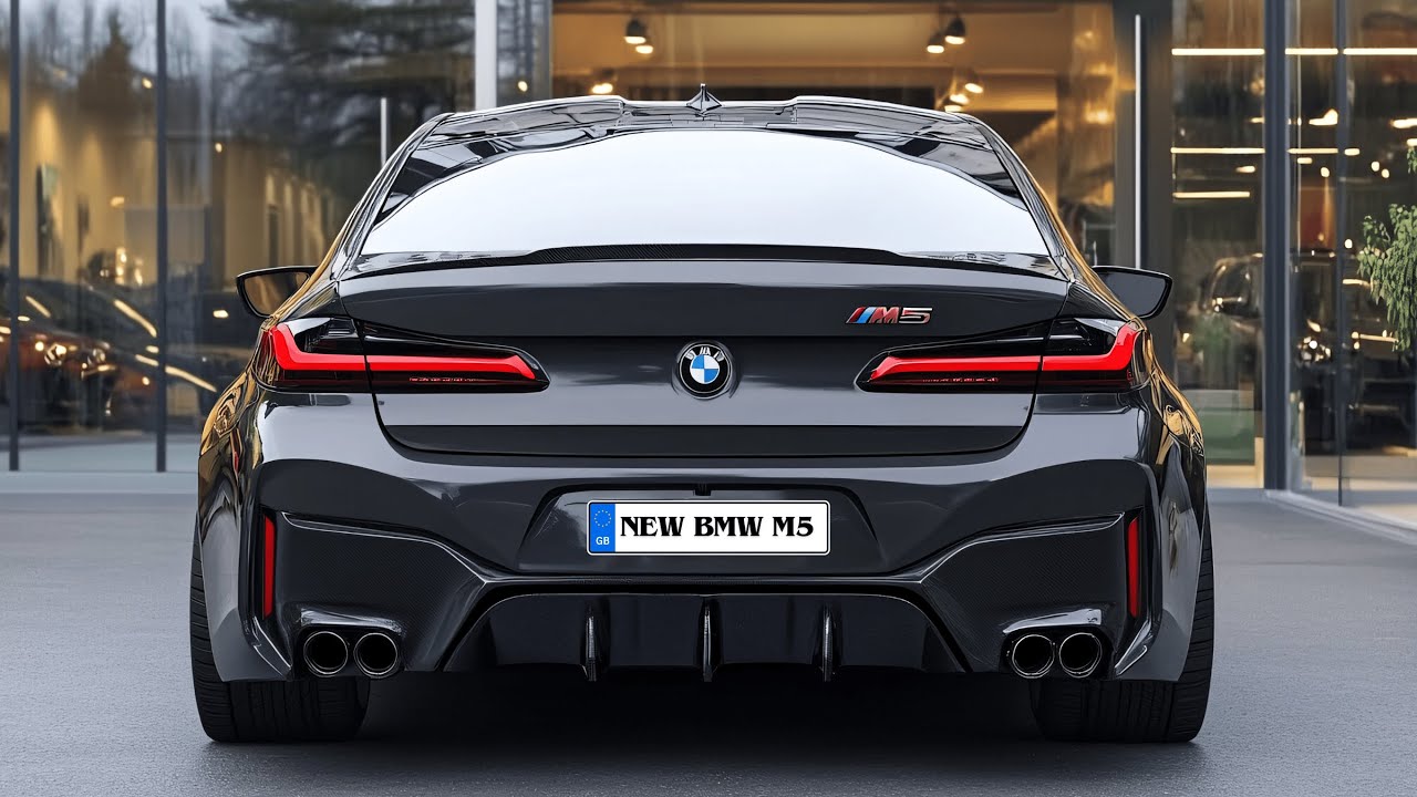 2026 BMW M5 Facelift Is Finally Here - New Design And More Power!