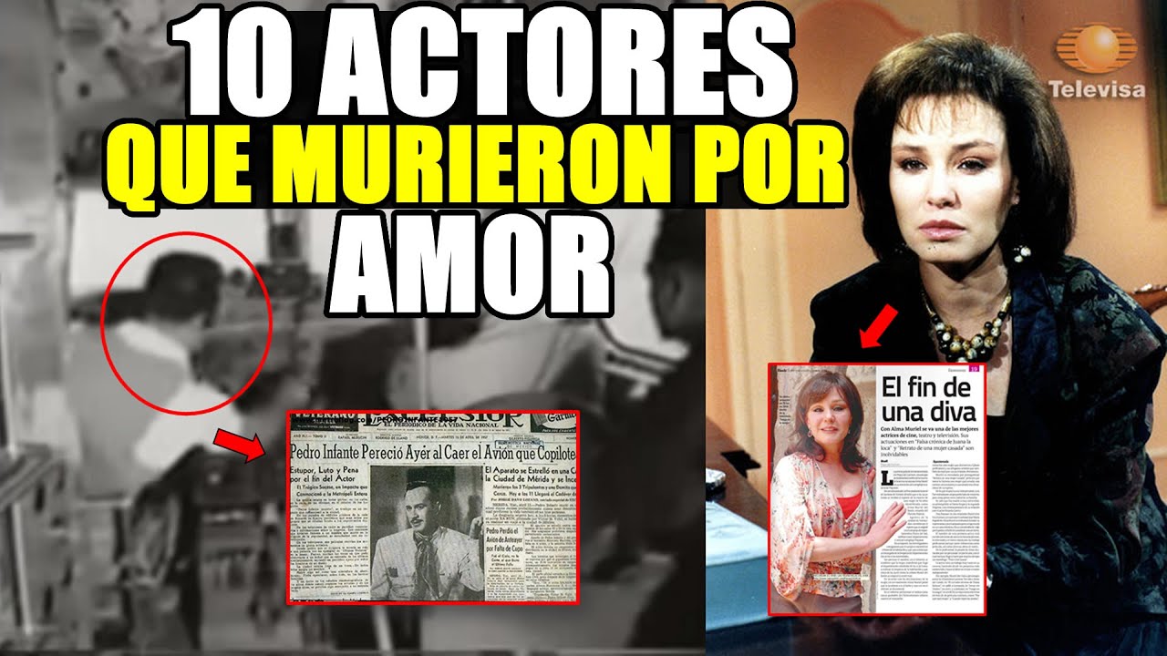 10 FAMOSOS QUE MURIERON POR AMOR