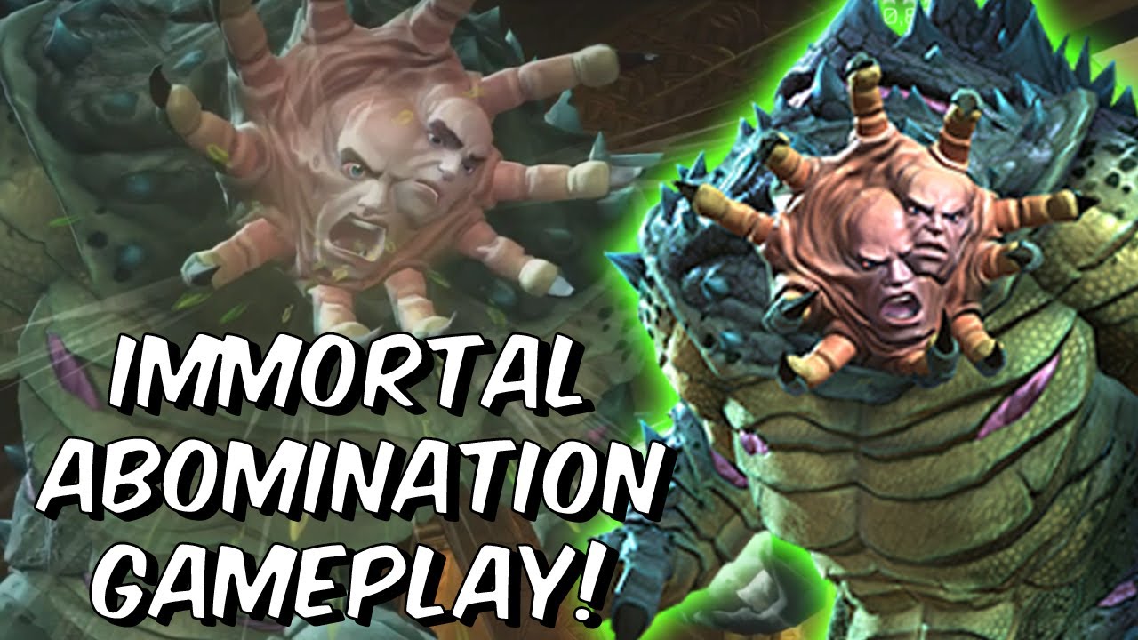 6 Star Immortal Abomination is a POISON BEAST!!! - First Look Gameplay - Marvel Contest of Champions