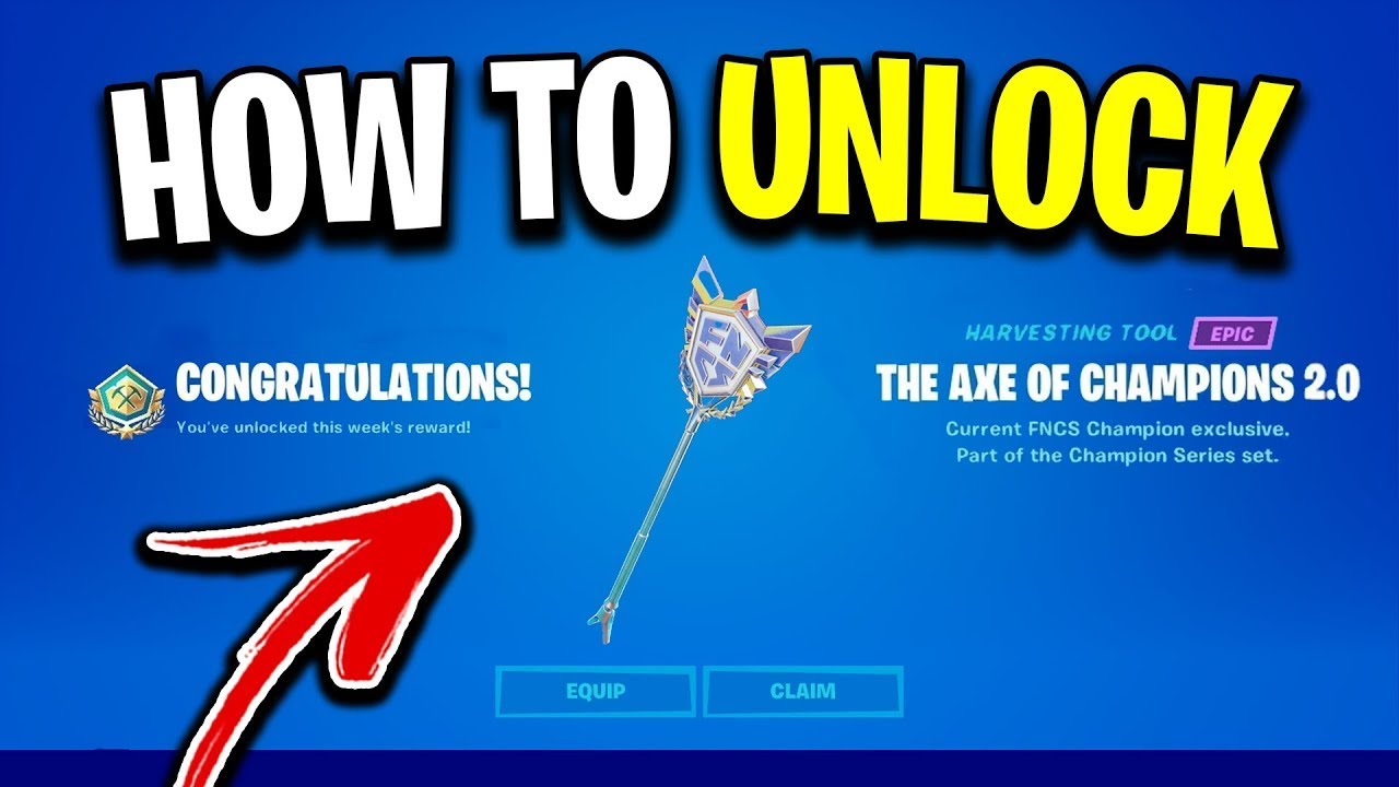 How to get the FNCS Pickaxe in Fortnite (WORKING 2025)