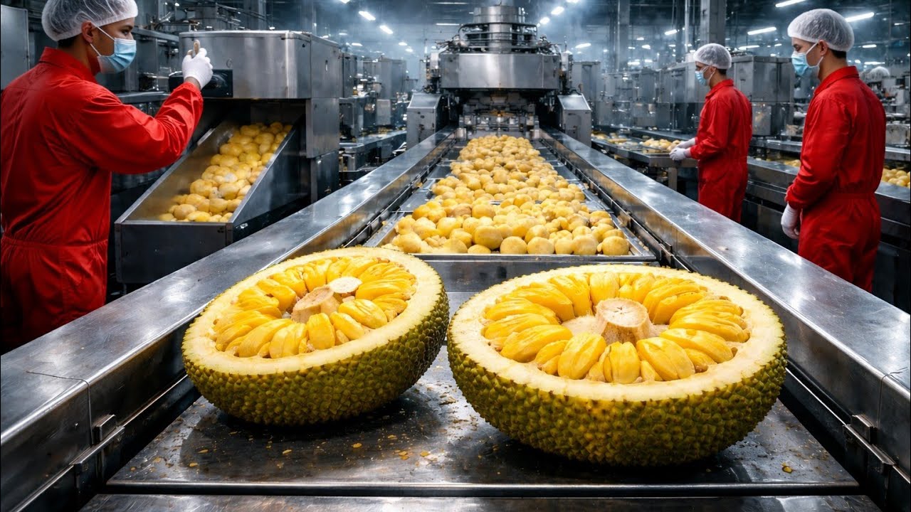 Inside the Jackfruit Chips Factory – (Full Process) How Million-Dollar Luxury Chips Are Made
