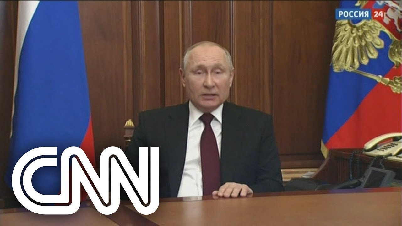 Em discurso, Putin classifica Ucrânia como 