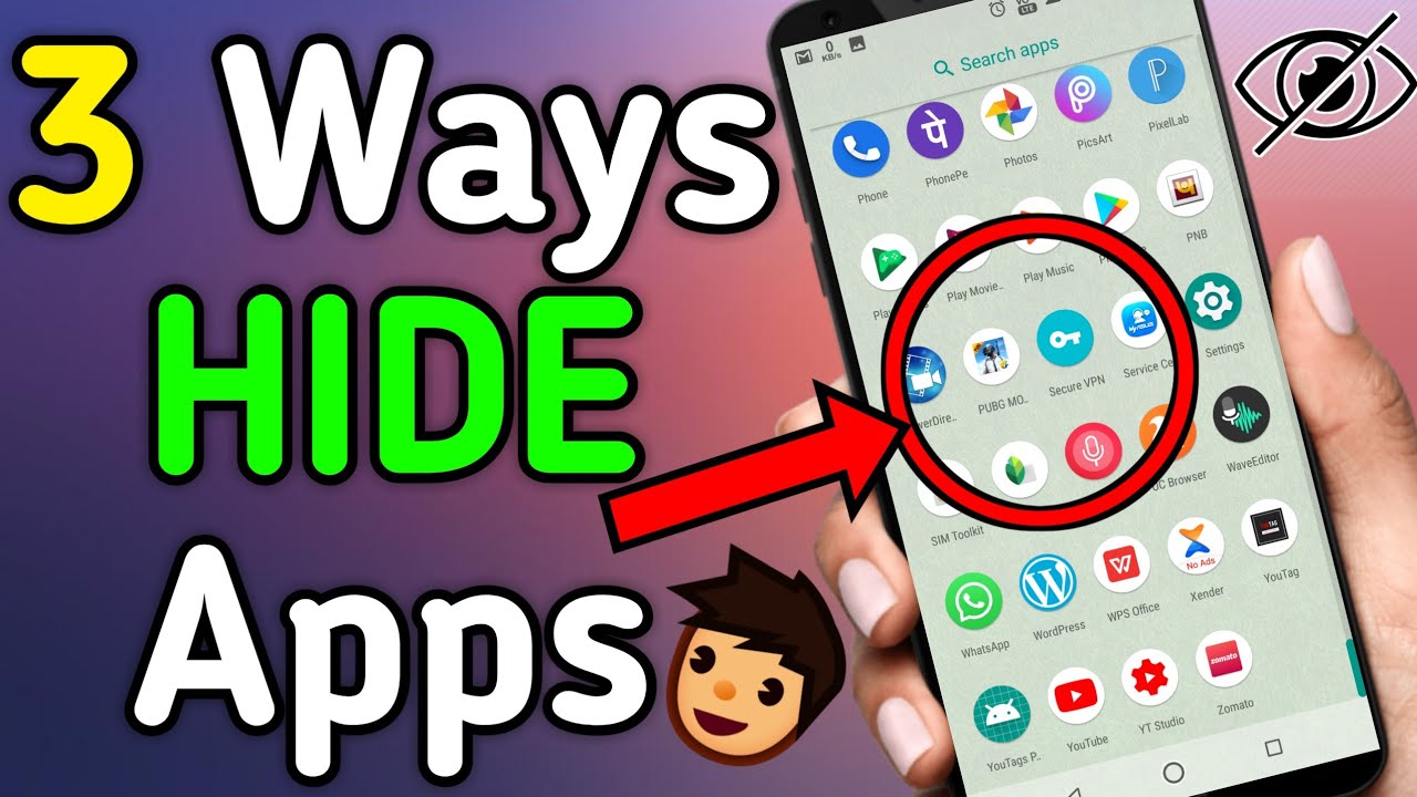 How To Hide👁 Apps On Android 2025 (No Root)। Without Root Your Phone 🤔? 3-Ways to Hide Apps Part-2