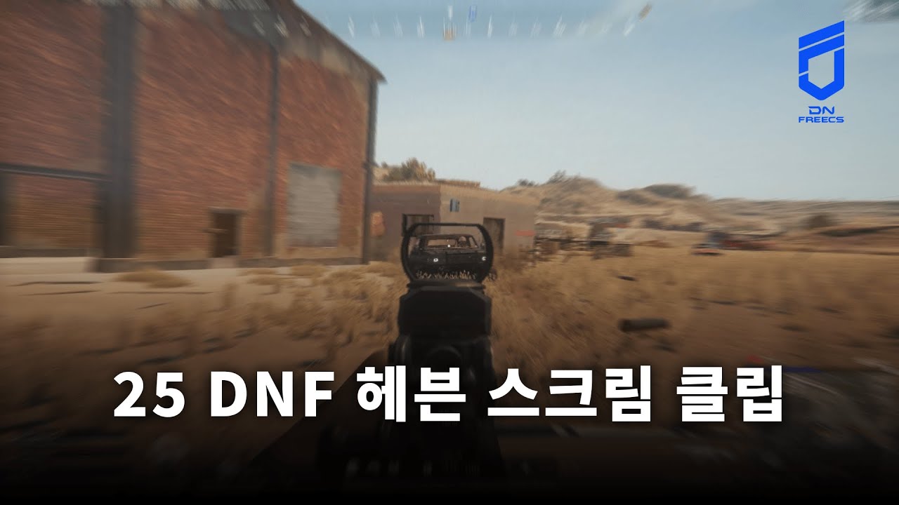 2025 DNF 헤븐 스크림 하이라이트｜DN FREECS 'Heaven' 배그 하이라이트 PUBG Progamer HIGHLIGHT 4k