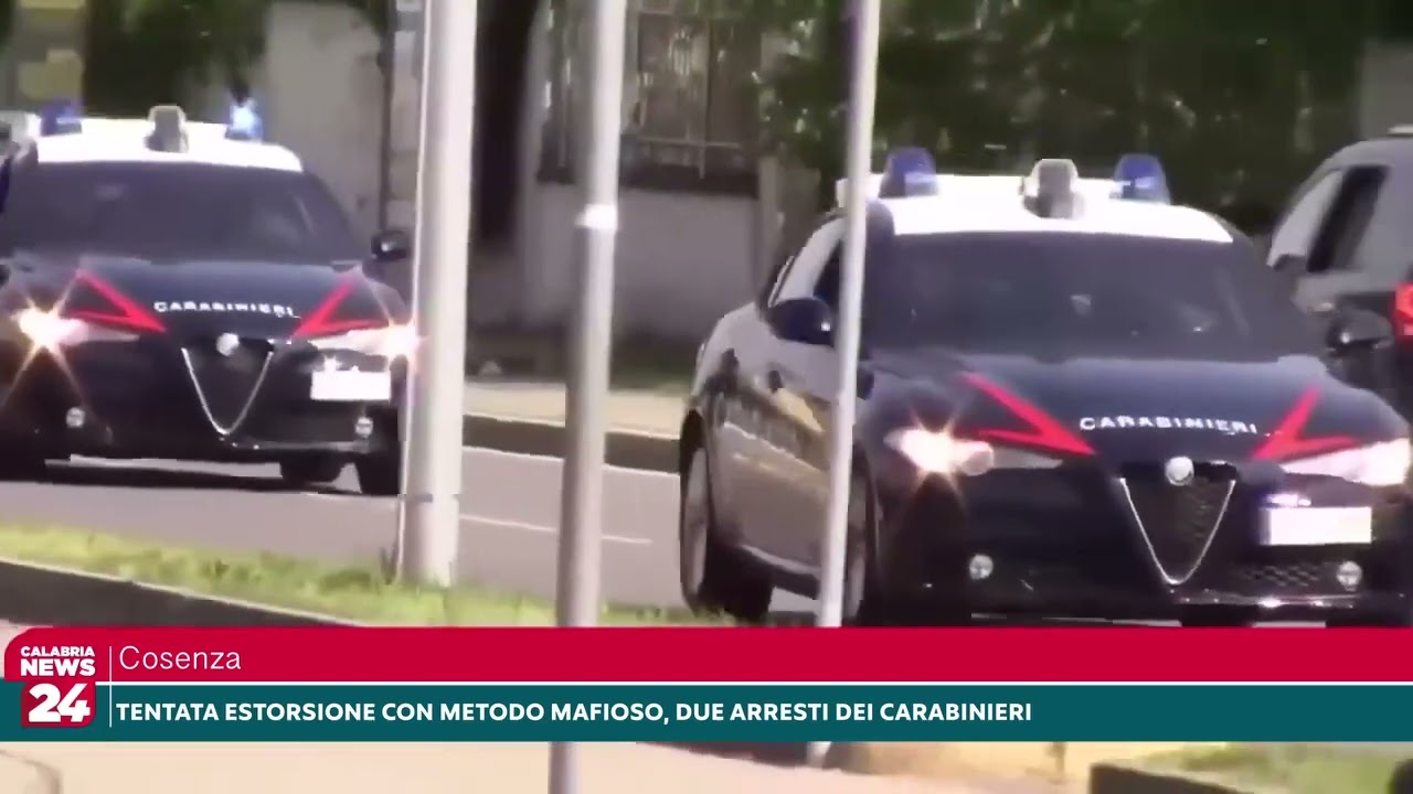 Spezzano Albanese e San Lorenzo del Vallo, due arresti per tentata estorsione aggravata dal metodo…