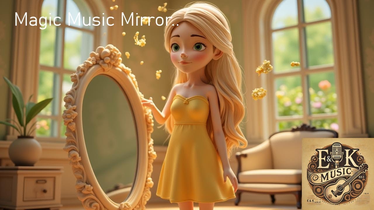 Magic Music Mirror👉 Magic Music Mirror 🪞🎶 Kids Music Adventure Song | E&K Music Studio