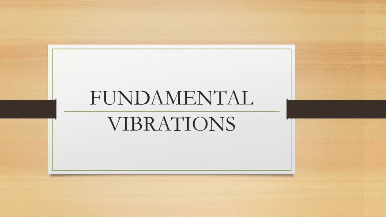 STRETCHING VIBRATIONS #IRspectroscopy
