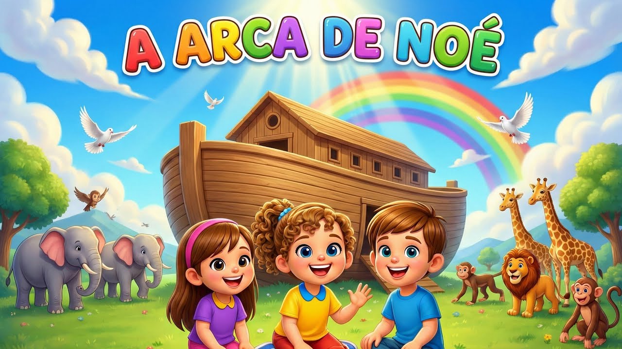 A arca de Noé | Palavra Viva | Histórias Bíblicas e Músicas Infantis