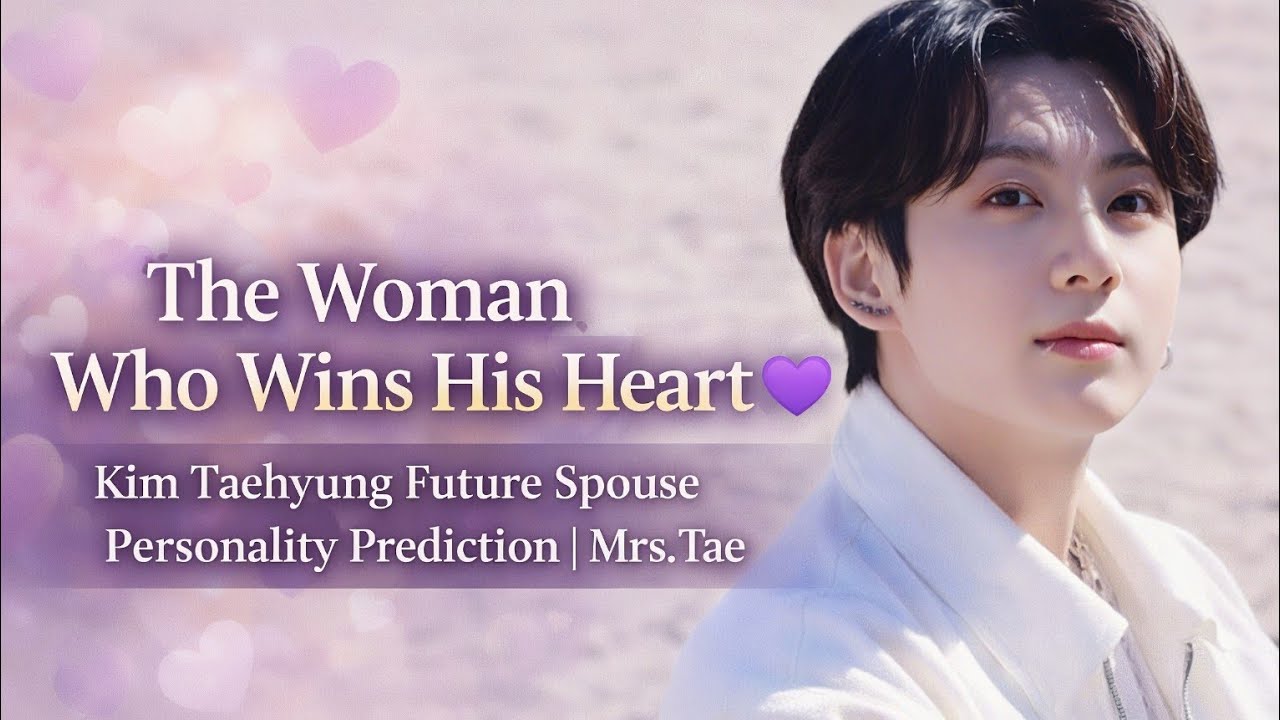 The Woman Who Wins His Heart 💜 | Kim Taehyung Future Spouse Personality Prediction | Mrs. Tae