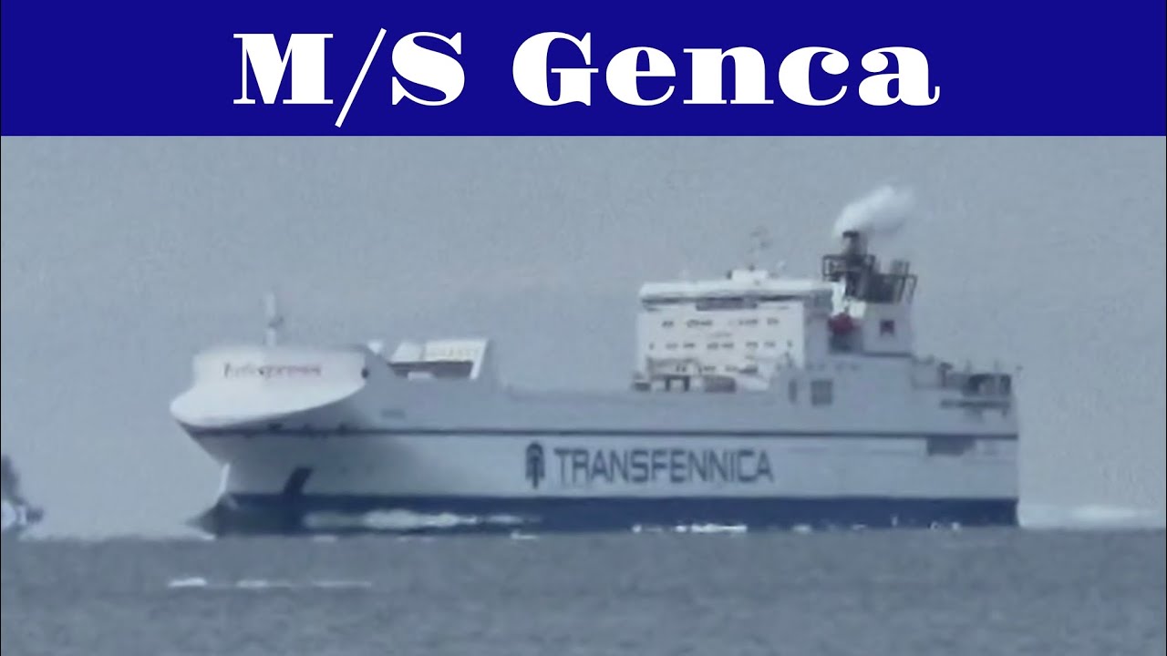 Transfennica: M/S Genca arriving to Paldiski