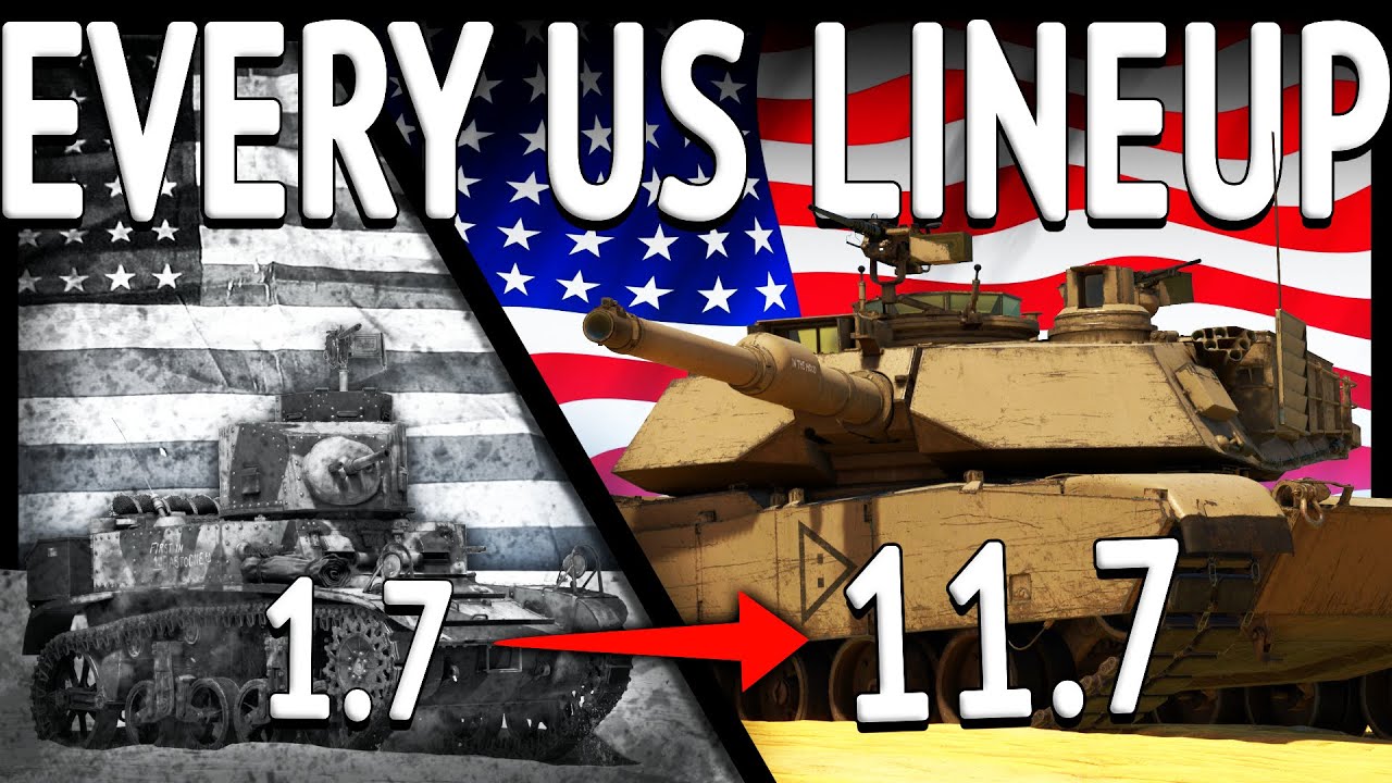 ONE Match With EVERY AMERICAN LINEUP (War Thunder)