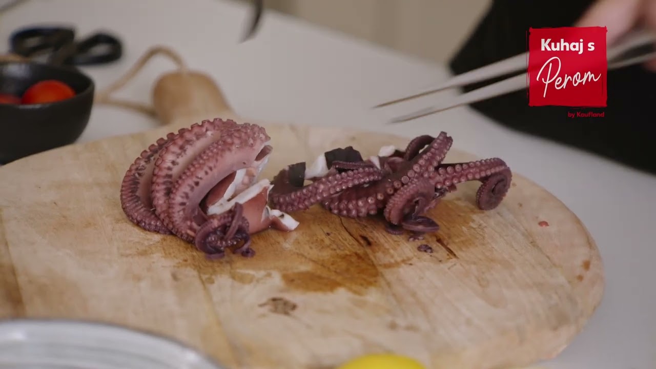 Chef Pero Savanović | Carpaccio od hobotnice | Kaufland Hrvatska