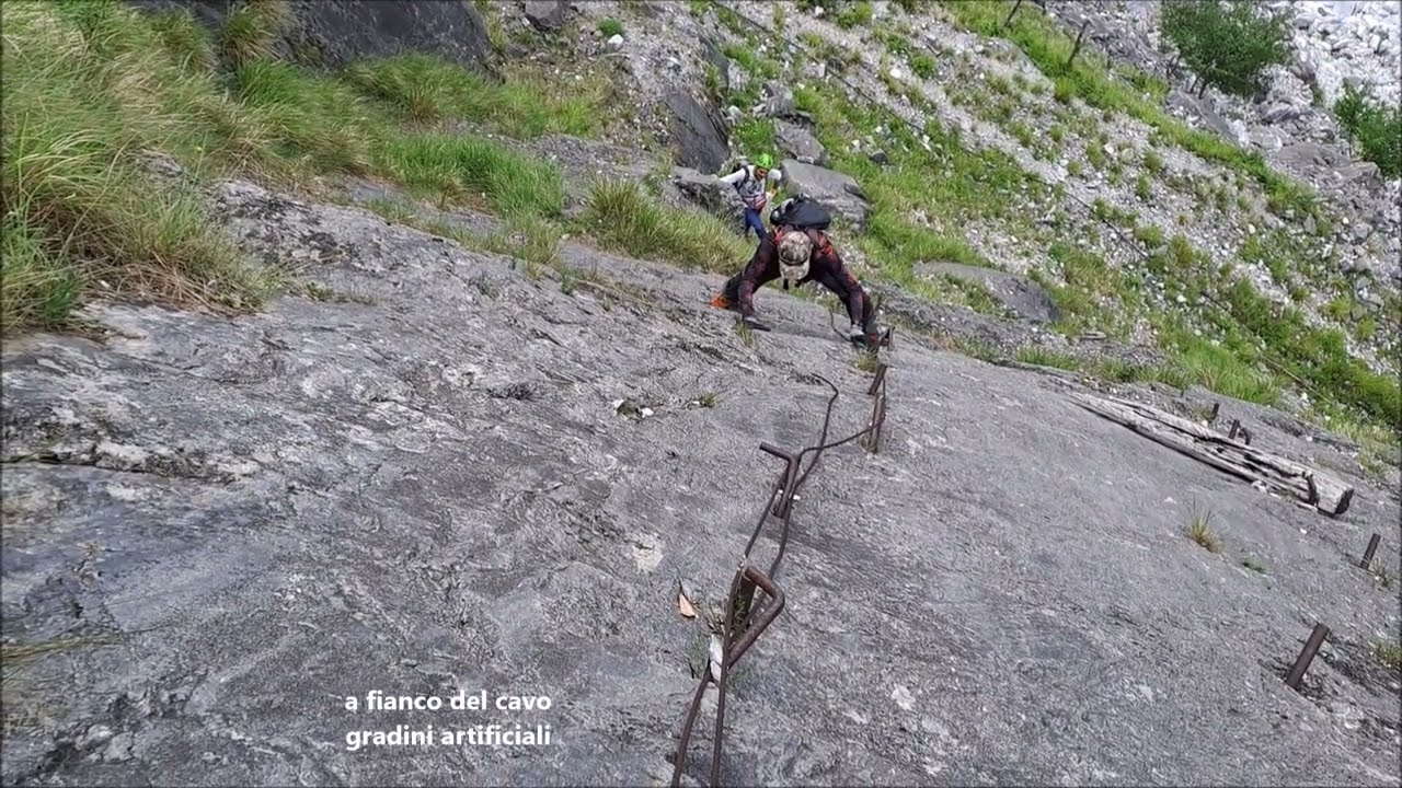 Alpi Apuane: Vie di lizza del Puntello  3.6.2023