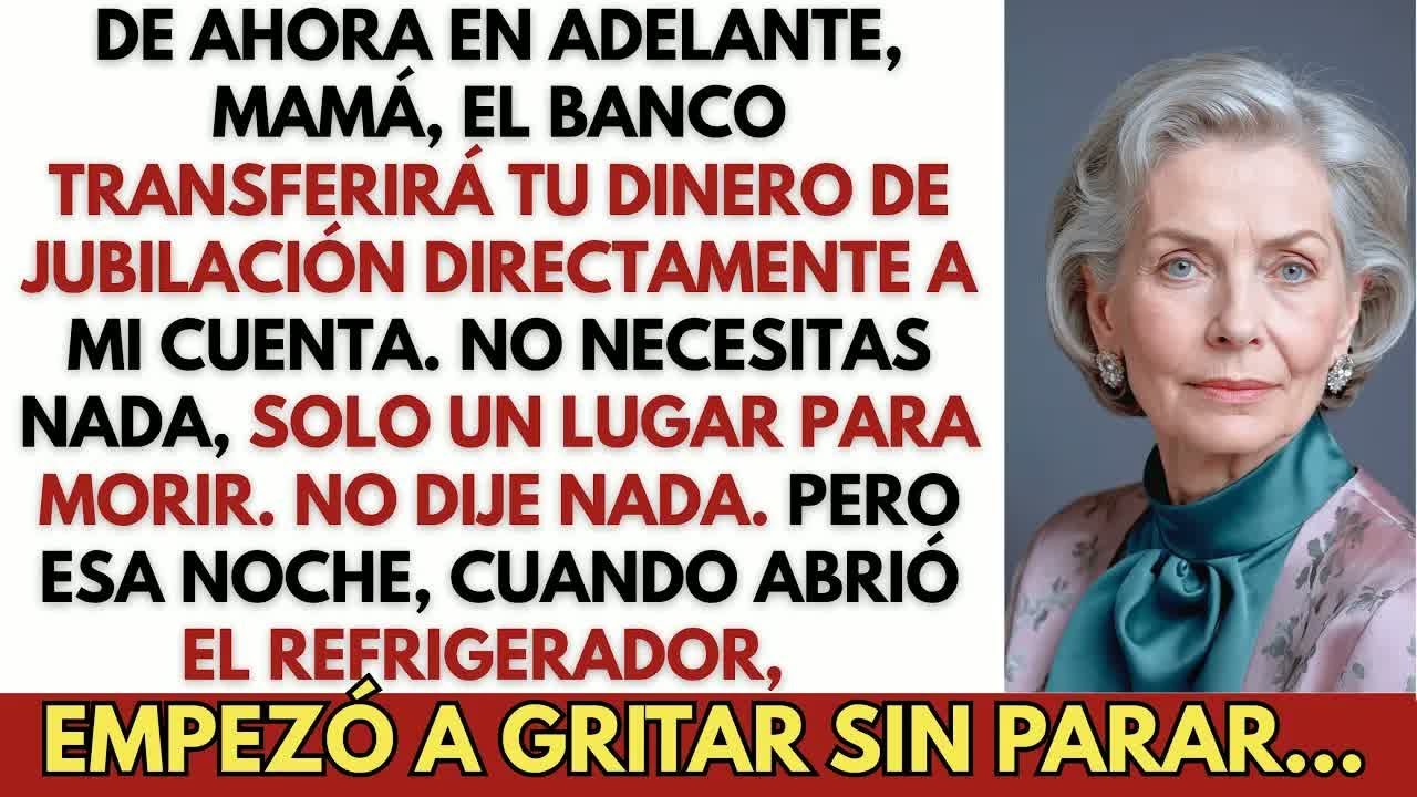 Mi Hija Dijo que Usaría Mi Dinero de Jubilación; Esa Noche, Abrió el Refrigerador y Gritó…