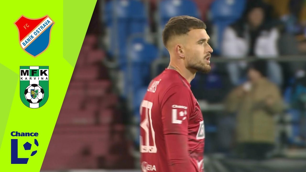 Chance Liga Highlights: FC Baník Ostrava vs. MFK Karviná 2:1 (17. kolo)