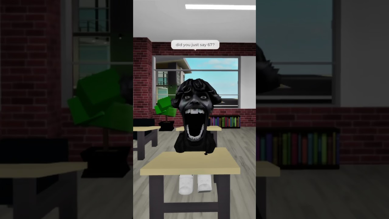 MASON gets a 67 on his TEST #677 #funny #roblox