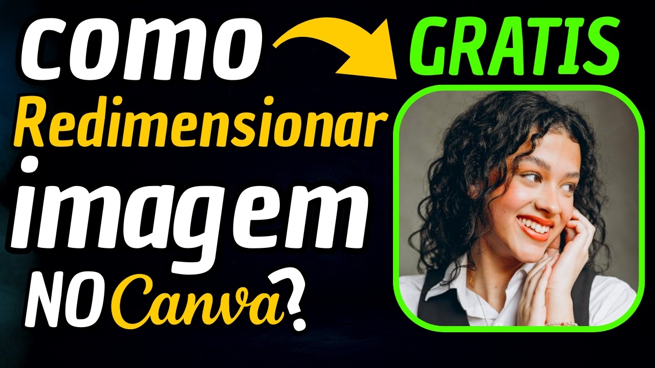 Como redimensionar imagem no Canva de forma Gratis ?