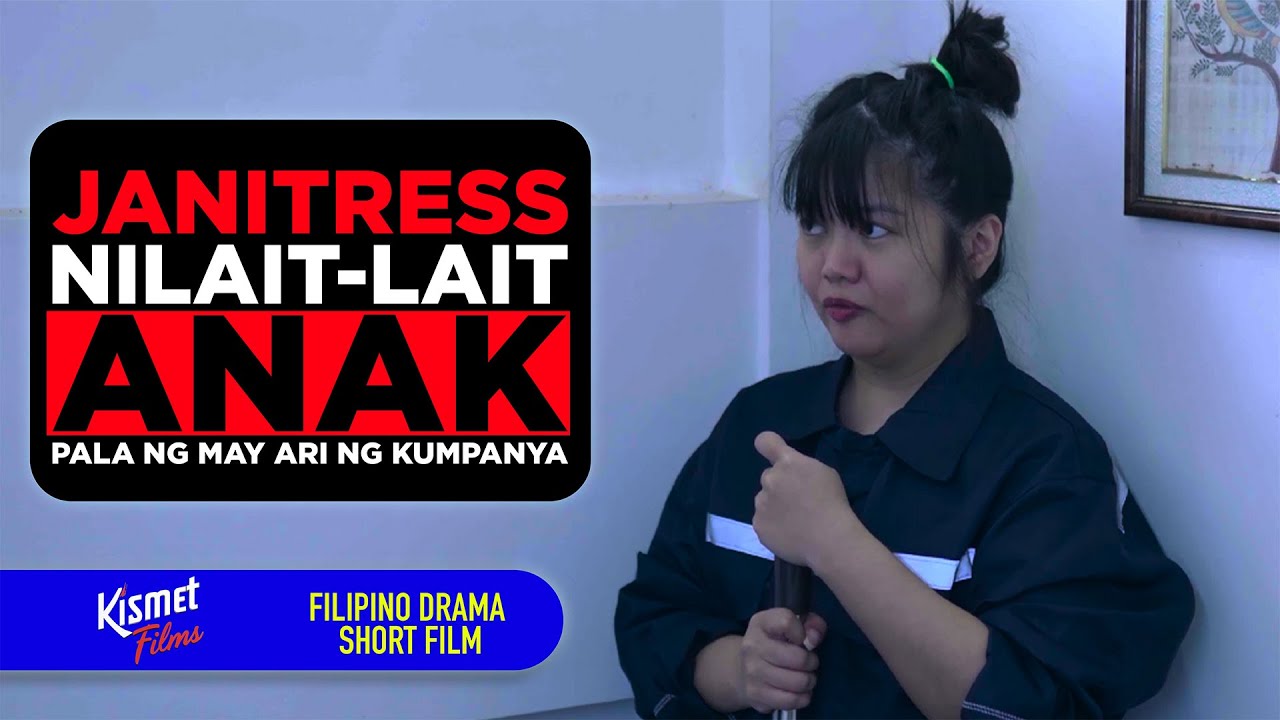 Janitress Nilait-lait, ’Yun Pala Anak ng May-ari ng Kumpanya | Tagalog Short Film