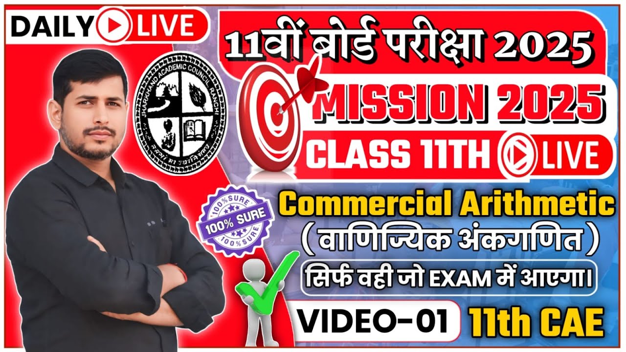 🔥🔥Jac Class 11 CAE  MODEL SET LEC 1