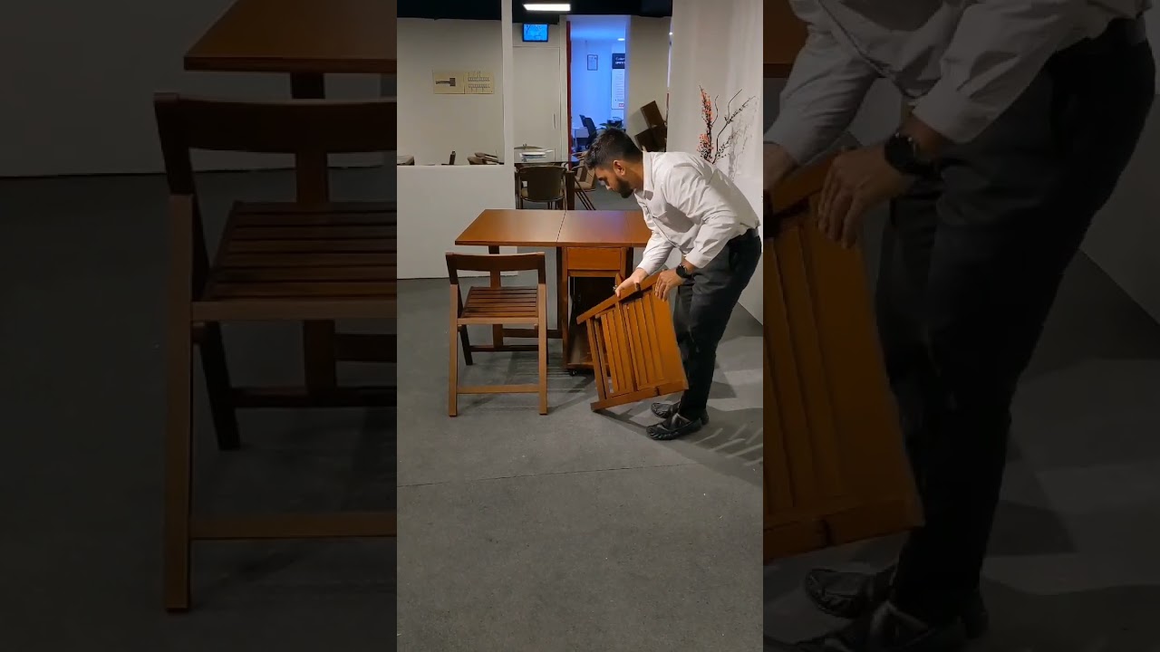 FOLDING DINING TABLE CHAIR | HATIL FURNITURE | BEST DINING TABLE