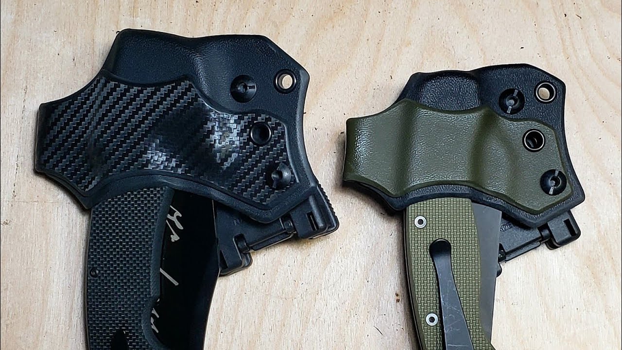 Spyderco Military and Cold Steel Espada Auto Deploy Sheaths