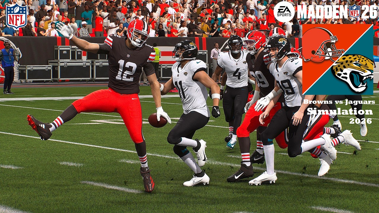 Madden 26: &laquo;Кливленд Браунс&raquo; против &laquo;Нью-Йорк Джагуарс&raquo;, 5-я неделя регулярного сезона (обновленн...