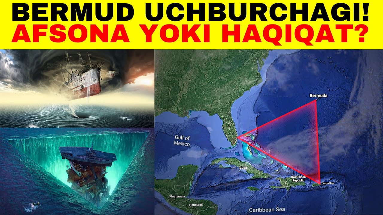 BERMUD UCHBURCHAGI SIRI OCHILDI! YO'QOLGAN KEMALAR HAQIDA!