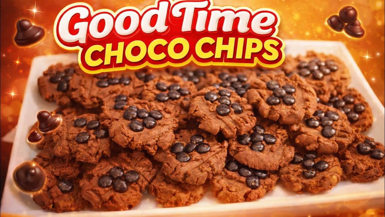 Tanpa mixer tanpa cetakan bisa jadi cookies seenak ini good time choco chips 