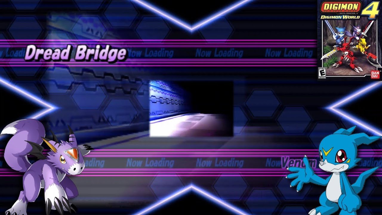 Dread Bridge Dungeon - Multiplayer Gameplay - Digimon World 4 Walkthrough Veemon Dorumon