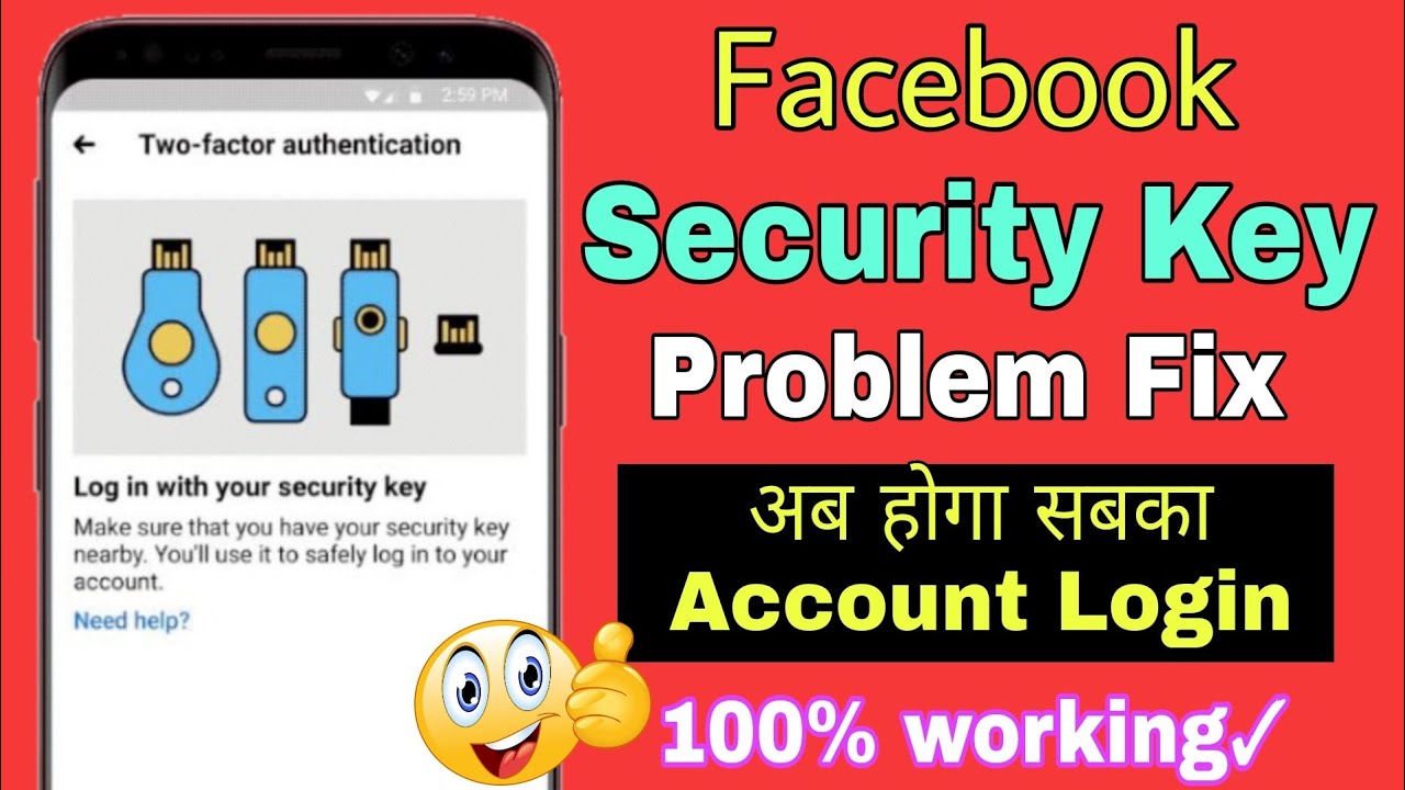 Facebook Account Locked | Facebook Security Key Login Problem Solve | Login With Your Security Key